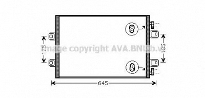 AVA QUALITY COOLING rt5406 -  Конденсатор, кондиционер
